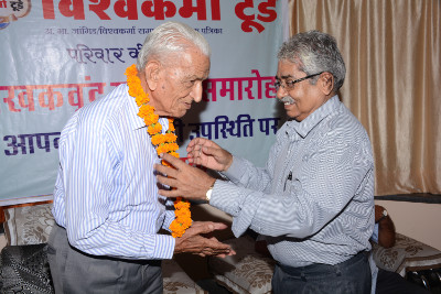 Writer's honour by Vishwakarma Today