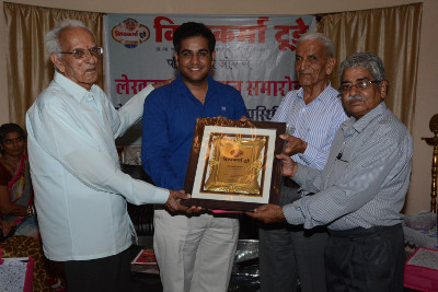 Writer's honour by Vishwakarma Today