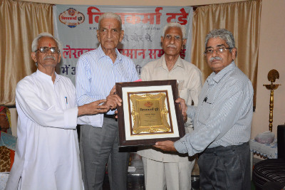 Writer's honour by Vishwakarma Today