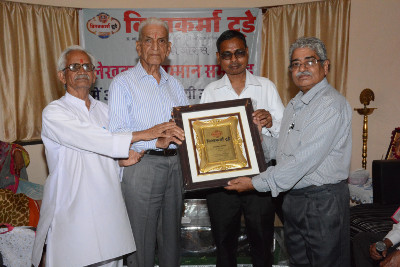 Writer's honour by Vishwakarma Today